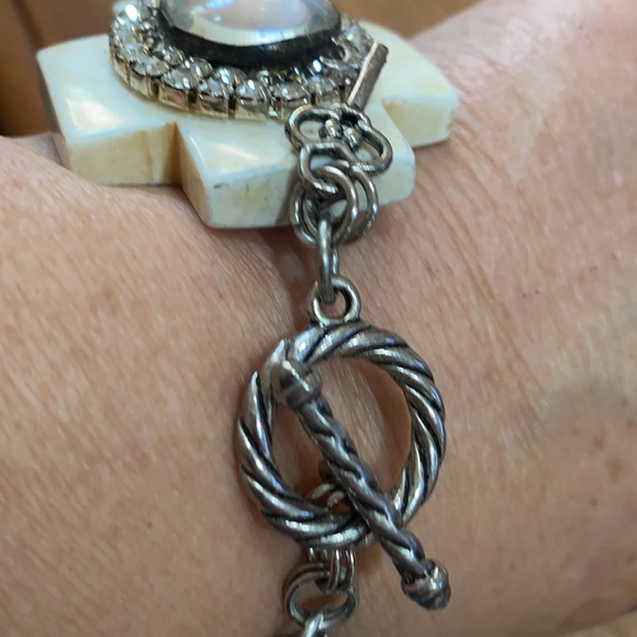 “Born to Shop” bracelet vintage bracelet cross - Picture 16 of 16